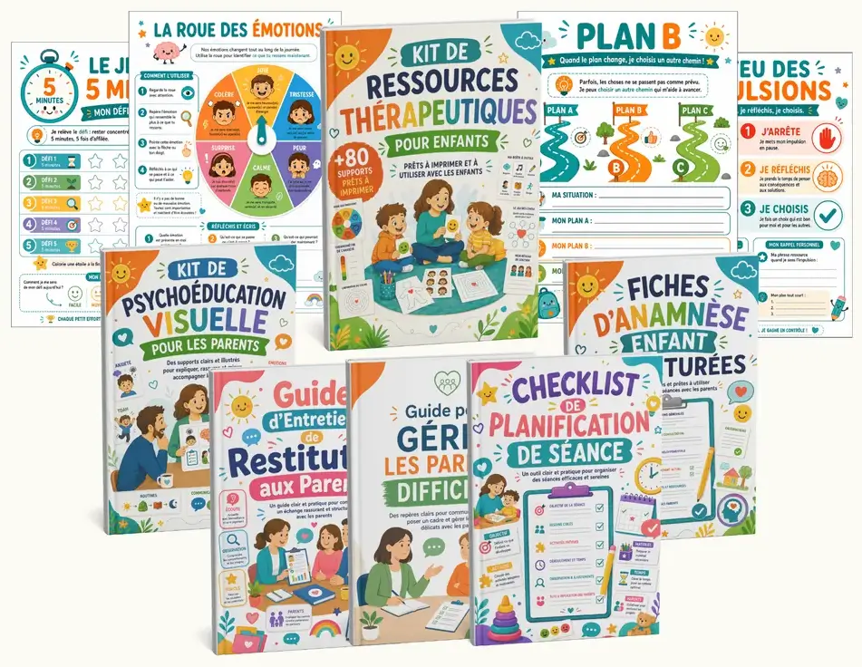 Aperçu du kit de ressources thérapeutiques pour enfants