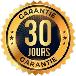 Garantie 30 jours satisfait ou remboursé