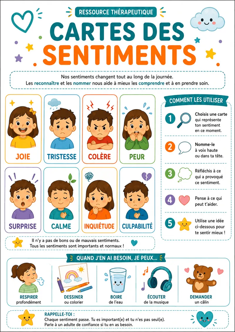 Fiche : Cartes des sentiments